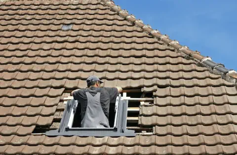 Pose de velux - Baudre